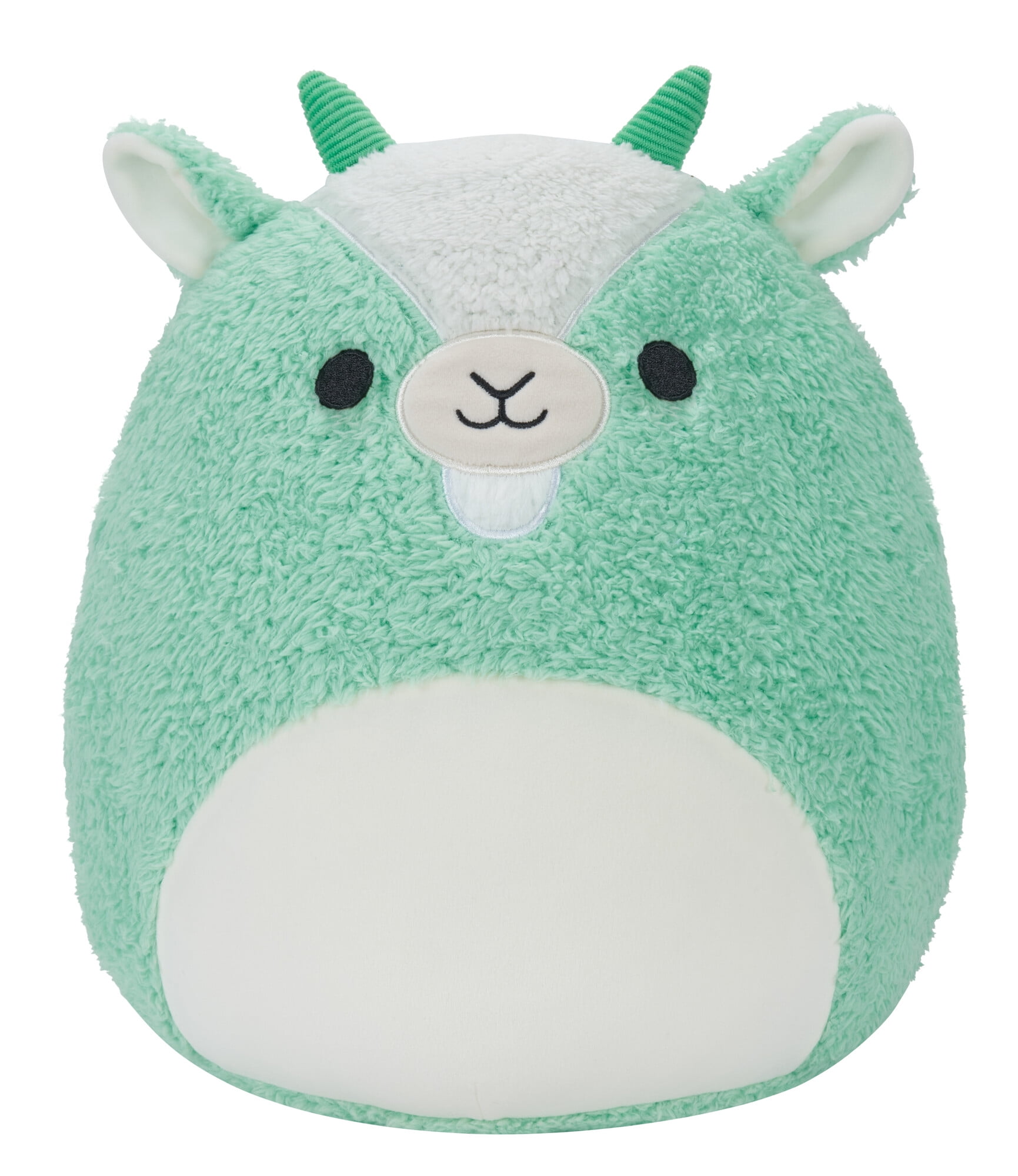 Squishmallows FuzzAMallows 12 inch Palmer the Mint Green Goat