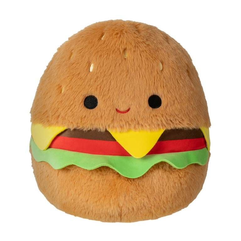Squishmallows FuzzAMallows Original 12 Inch Carl Cheeseburger