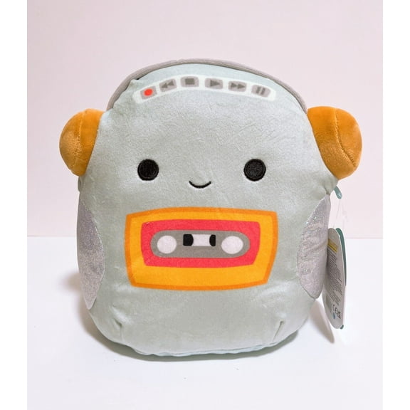 Squishmallows Gamer Squad 7" Casja the Cassette Player Plush Doll Toy