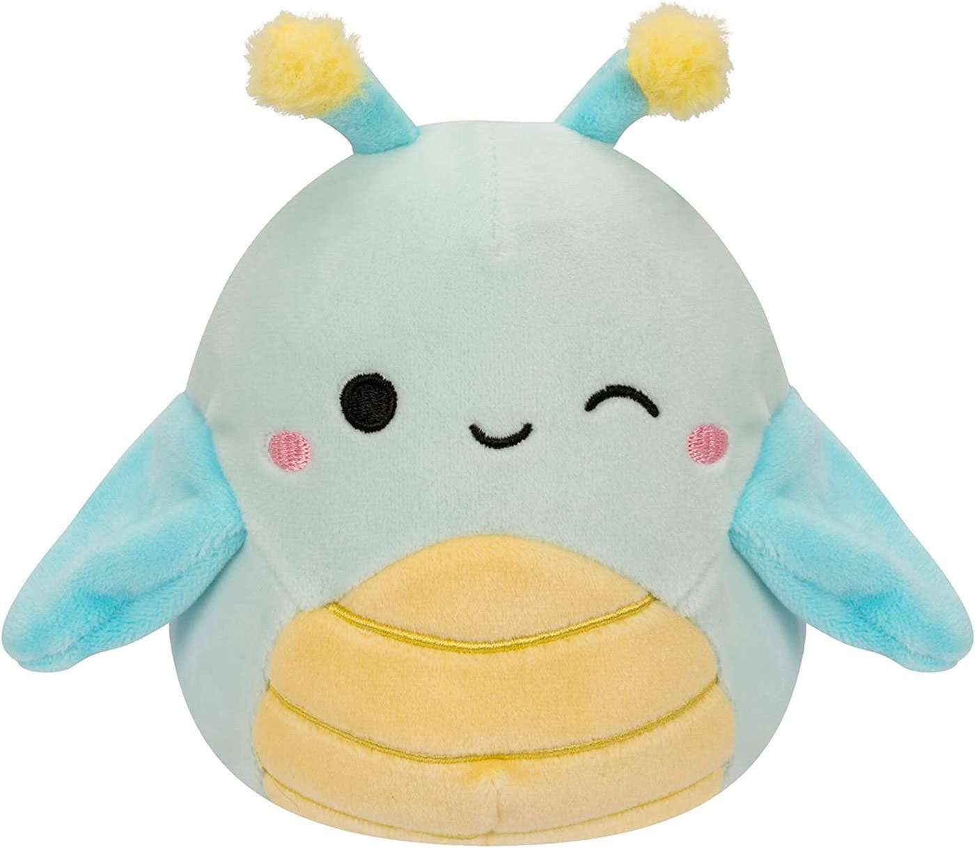 Squishmallow Official Kellyto 5 Inch Cailey the Pink Crab Sealife