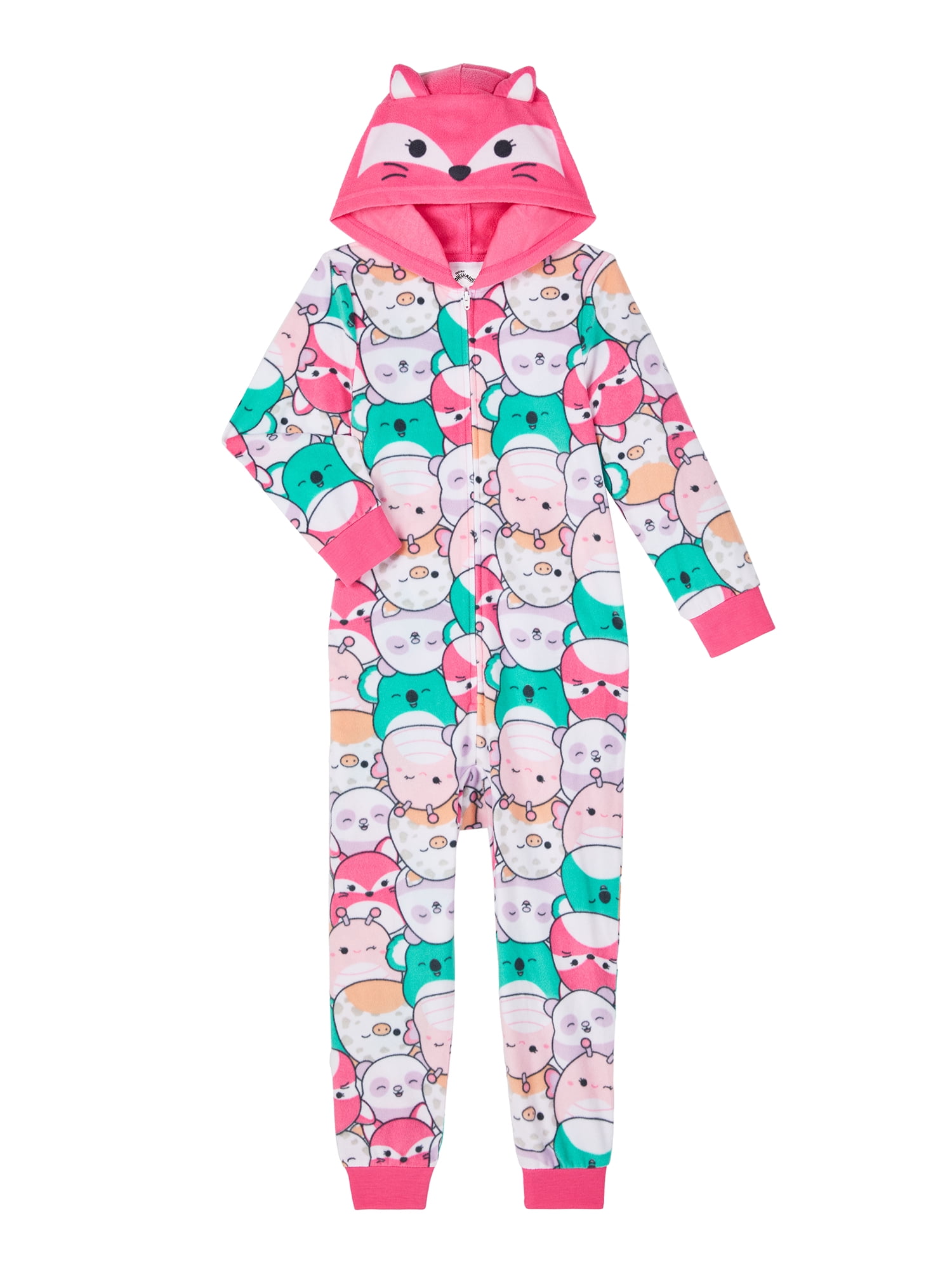 Kids Hooded Cosplay Union Suit Pajama, Sizes 4-12
