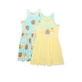 thumbnail image 1 of Squishmallows Girls Printed Tank Dress, 2-Pack, Sizes 4-12, 1 of 3