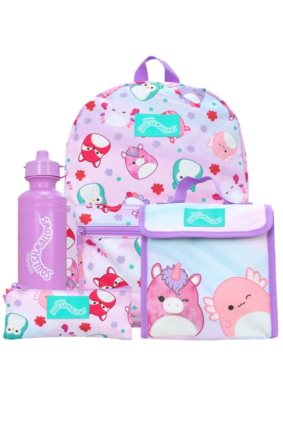 Girls School Bag 4 Piece Set One Size