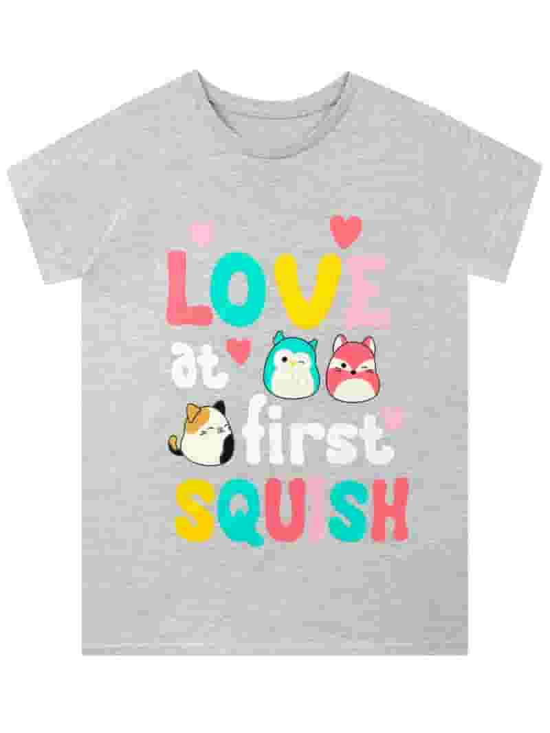 Funny Pink Love Squishmallows Fox Girls Womens T-Shirt Funny Pink Love Squishmallows Fox Girls Womens T-Shirt