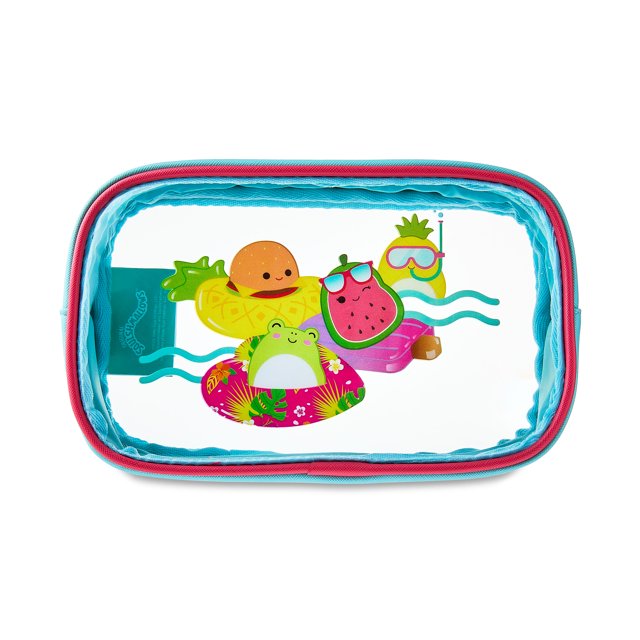 Squishmallows Group Character Clear Travel Bag