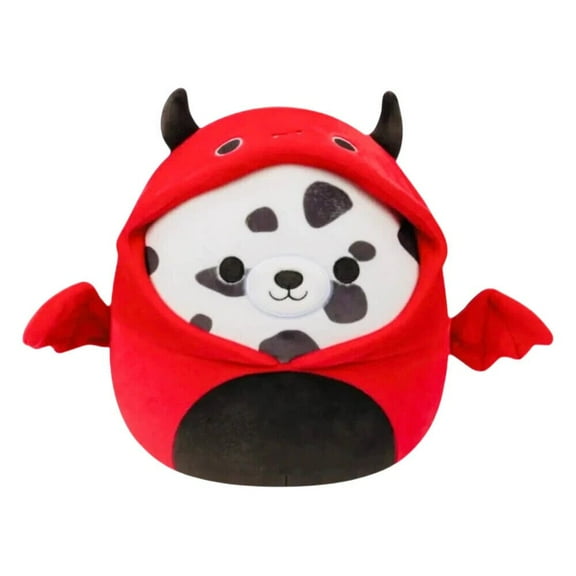 Squishmallows Halloween Dustin the Dog in Devil Bat Costume 12"