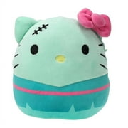Squishmallows Halloween Hello Kitty Plush (Franken Kitty)