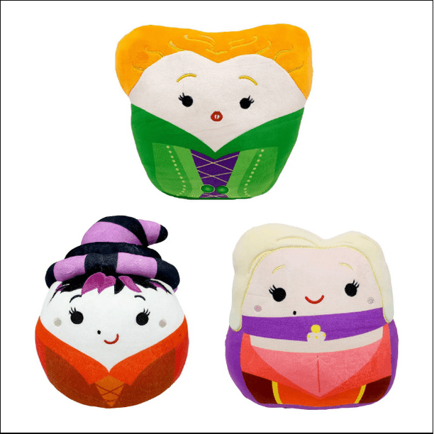 Squishmallows Halloween Hocus Pocus Witches 12” Plush, Set of 3 ...