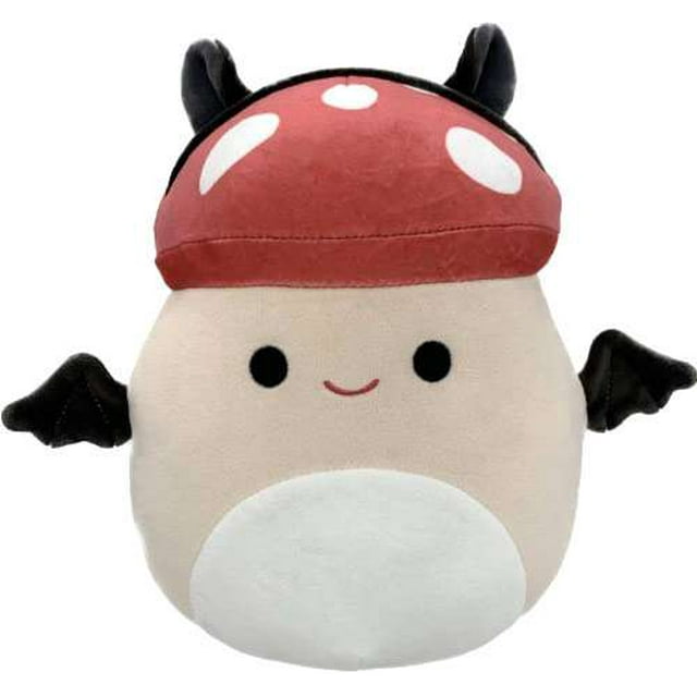 Squishmallows Halloween Malcolm the Mushroom Plush (Bat Costume