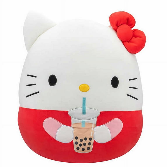 Squishmallows Hello Kitty Boba Tea Stuffed Animals & Plush Toy, 20"