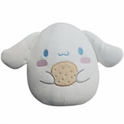 Squishmallows Hello Kitty Cinnamoroll 7 inch Collectible Soft & Squishy Food Stuffed - Add to Your Squad - Gift for Kids, Girls & Boys