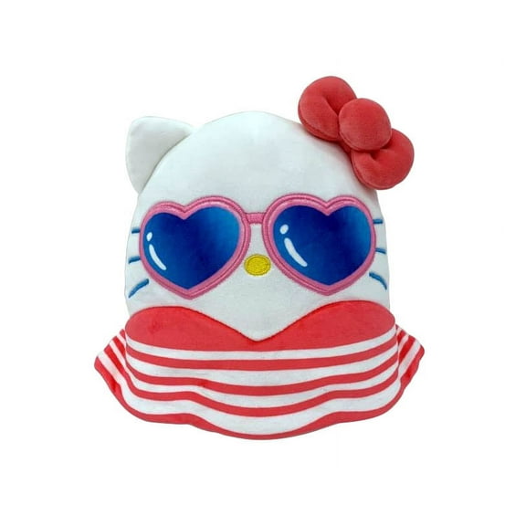 Squishmallows Hello Kitty Plush Toy with Sunglasses, 8"