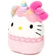 thumbnail image 1 of Squishmallows Hello Kitty Plush (Unicorn Ice Cream), 1 of 1