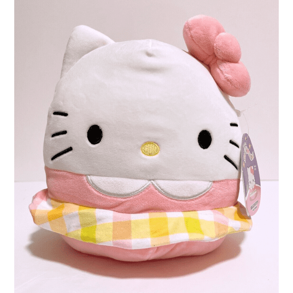 Squishmallows Hello Kitty and Friends Hello Kitty In Plaid Dress 8" Plush Doll
