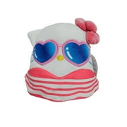 Squishmallows Hello Kitty with Swimming Suite Sun Glasses 8" Stuffed Plush