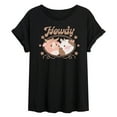 thumbnail image 1 of Squishmallows - Howdy Cows - Womens Oversized Graphic T-Shirt, 1 of 4