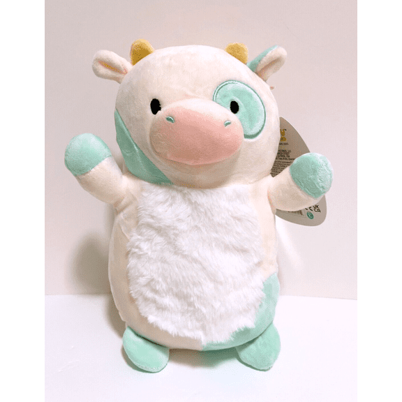 Squishmallows HugMees 10" Belana the Cow Animal Plush Doll Toy