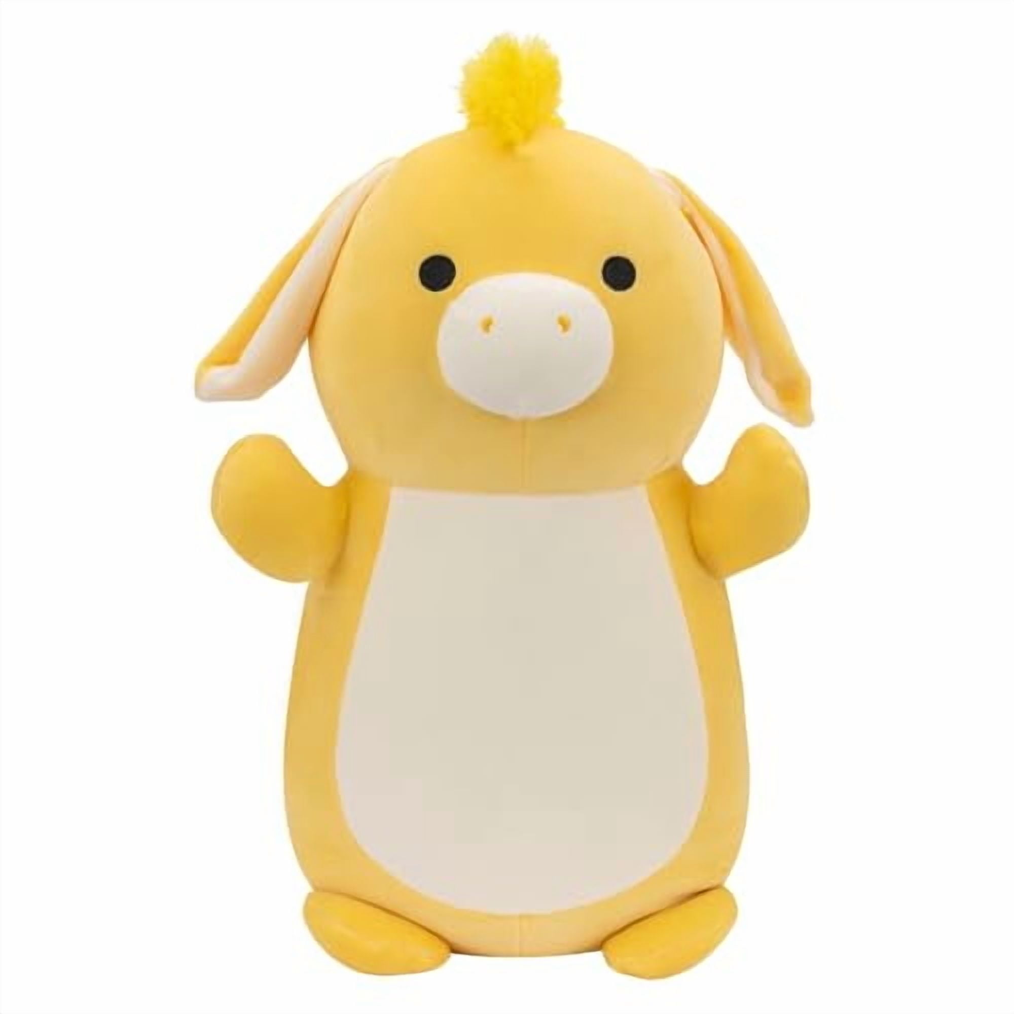 Squishmallows HugMees Original 14-Inch Gavyn Yellow Donkey