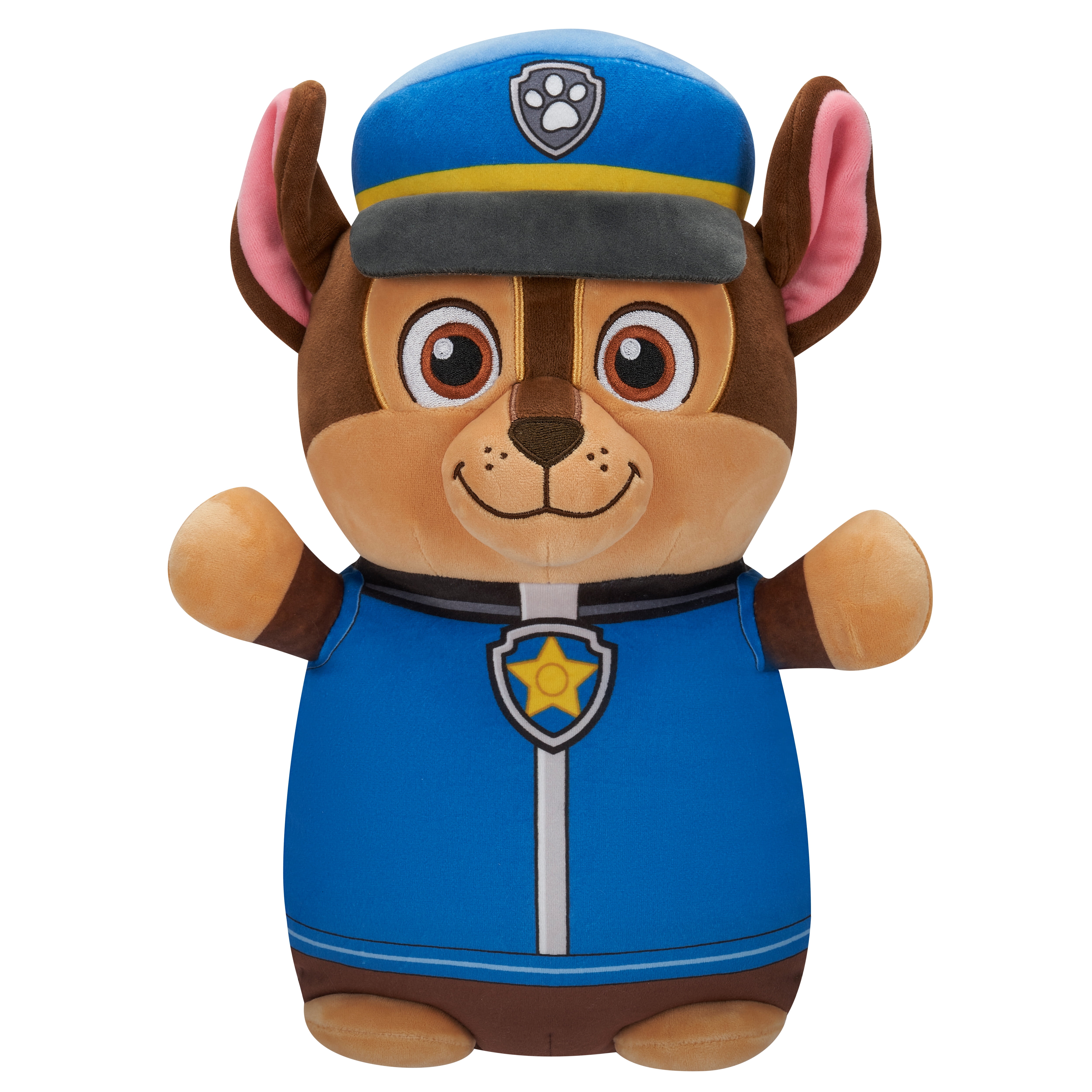 Squishmallows HugMees Paw Patrol Chase 14" Plush Ultra-Soft Official Toddler Toy