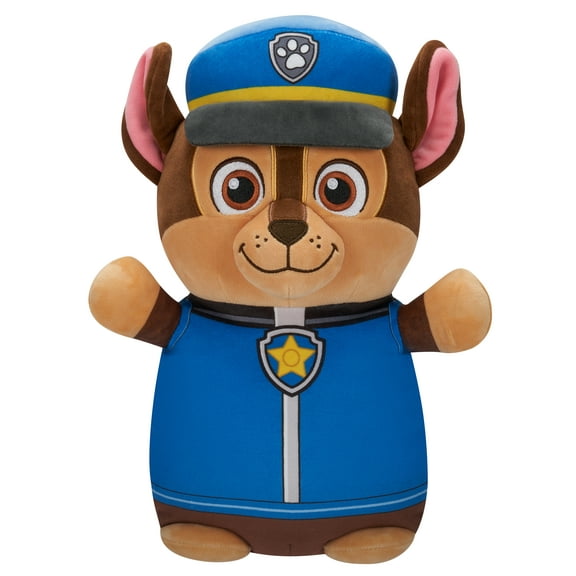 Squishmallows HugMees Paw Patrol Chase 14" Plush Ultra-Soft Official Toddler Toy
