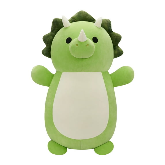 Squishmallows Hugmee Plush 26 inch Tristan The Green Triceratops - Child's Ultra Soft Stuffed Toy