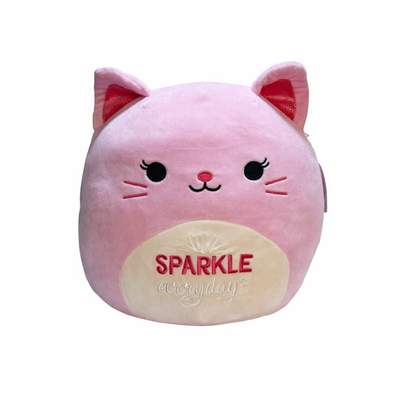 Squishmallows Inspiration Messages 12 inch Kristina Cat Sparkle Everyday 2021