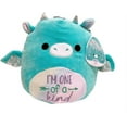 thumbnail image 1 of Squishmallows Inspiration Messages 16" Joey The Dragon "Im One Of A Kind" Plush Doll Toy, 1 of 1