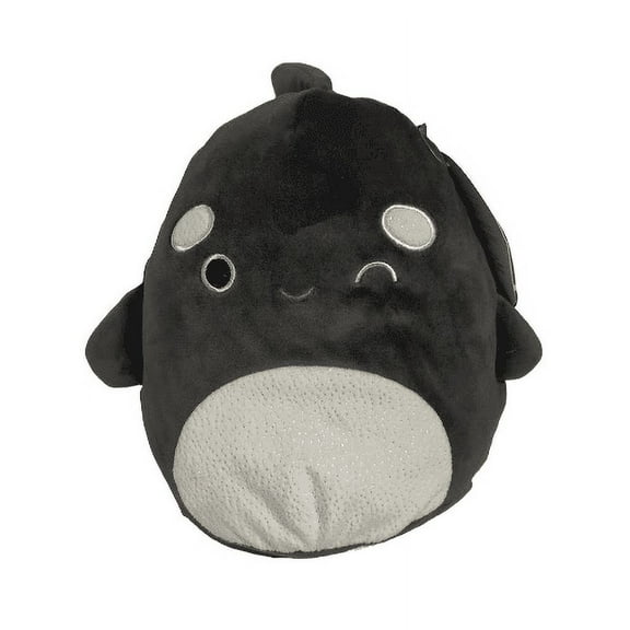 Squishmallows Kai the Orca Winking with Textured Shimmering Belly 8" Stuffed Plush