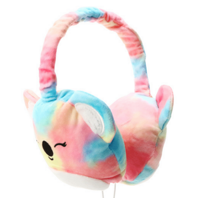 Squishmallows Katya the Koala Tie Dye Plush Headphones