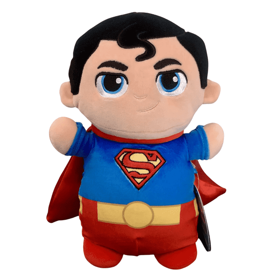 Squishmallows KellyToy HugMee Superman Clark Kent 10" Soft Plush