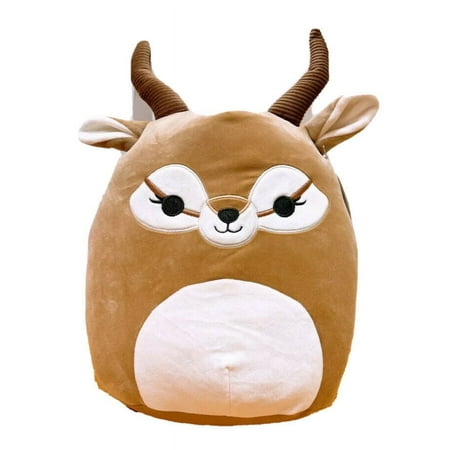 Squishmallows Kellytoy 2022 Exotic Animal 12" Adila the Antelope Plush Doll Toy