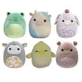 thumbnail image 1 of Squishmallows Kellytoy Easter 5" Set of 6 Mini Plush Doll Belana the Cow Fritz the Frog, 1 of 7