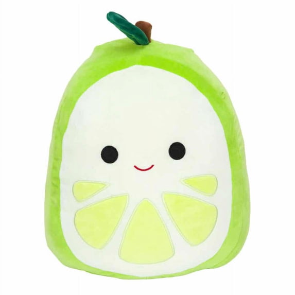 Squishmallows Kellytoy Official 2021 Citrus 16" Leeland the Lime Plush Doll Super Soft