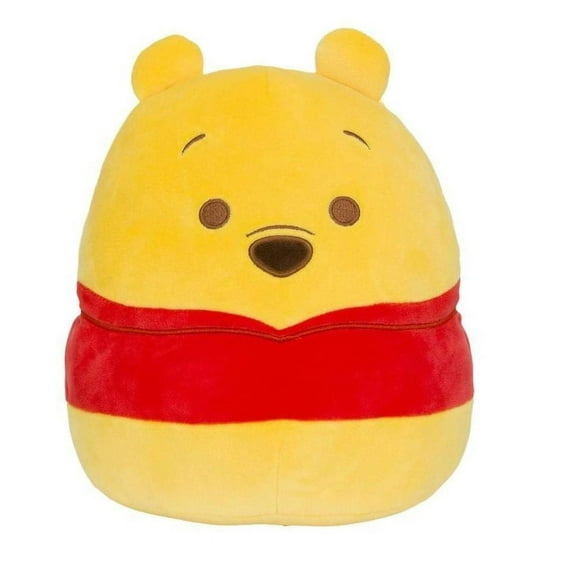Squishmallows Kellytoy Official Disney 8" Winnie the Pooh Bear Plush Doll Super Soft