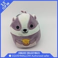 thumbnail image 1 of Squishmallows Kellytoy Plush Food Mita with Honey Clip On Keychain 3.5", 1 of 1