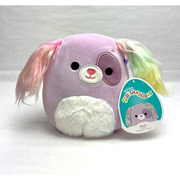 Squishmallows Kellytoy Plush Pet Shop Squad Barb the Dog 5"