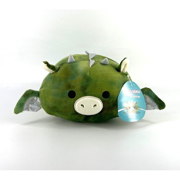 Squishmallows Kellytoy Plush Stackable Duke the Dragon 8"