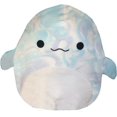 thumbnail image 1 of Squishmallows Kellytoy Sea Life Squad 8" Laslow the Beluga Plush Doll Toy, 1 of 2