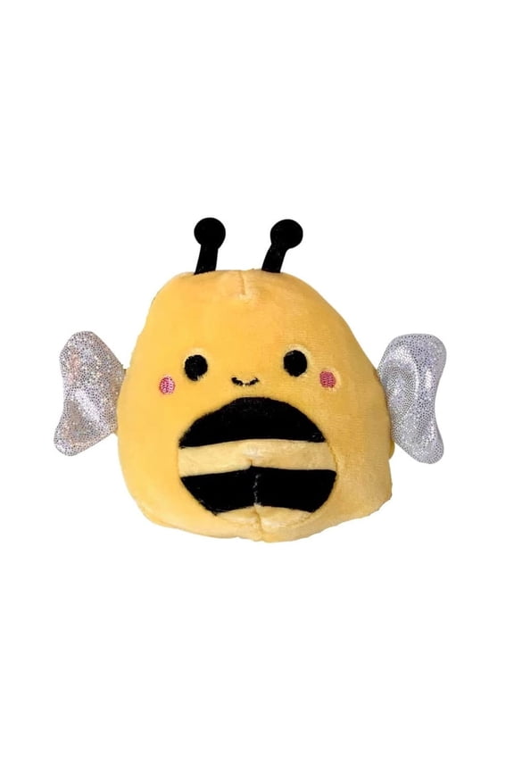 Kellytoy Sunny 3.5 inches The Bumble Bee Clip On Keychain Stuffed Animal