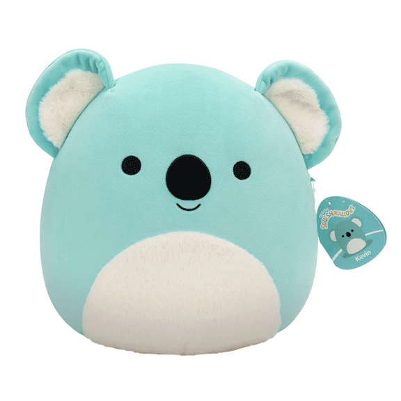 Squishmallows Kevin the Koala Plush Toy Turquoise Super Soft 12 Inch