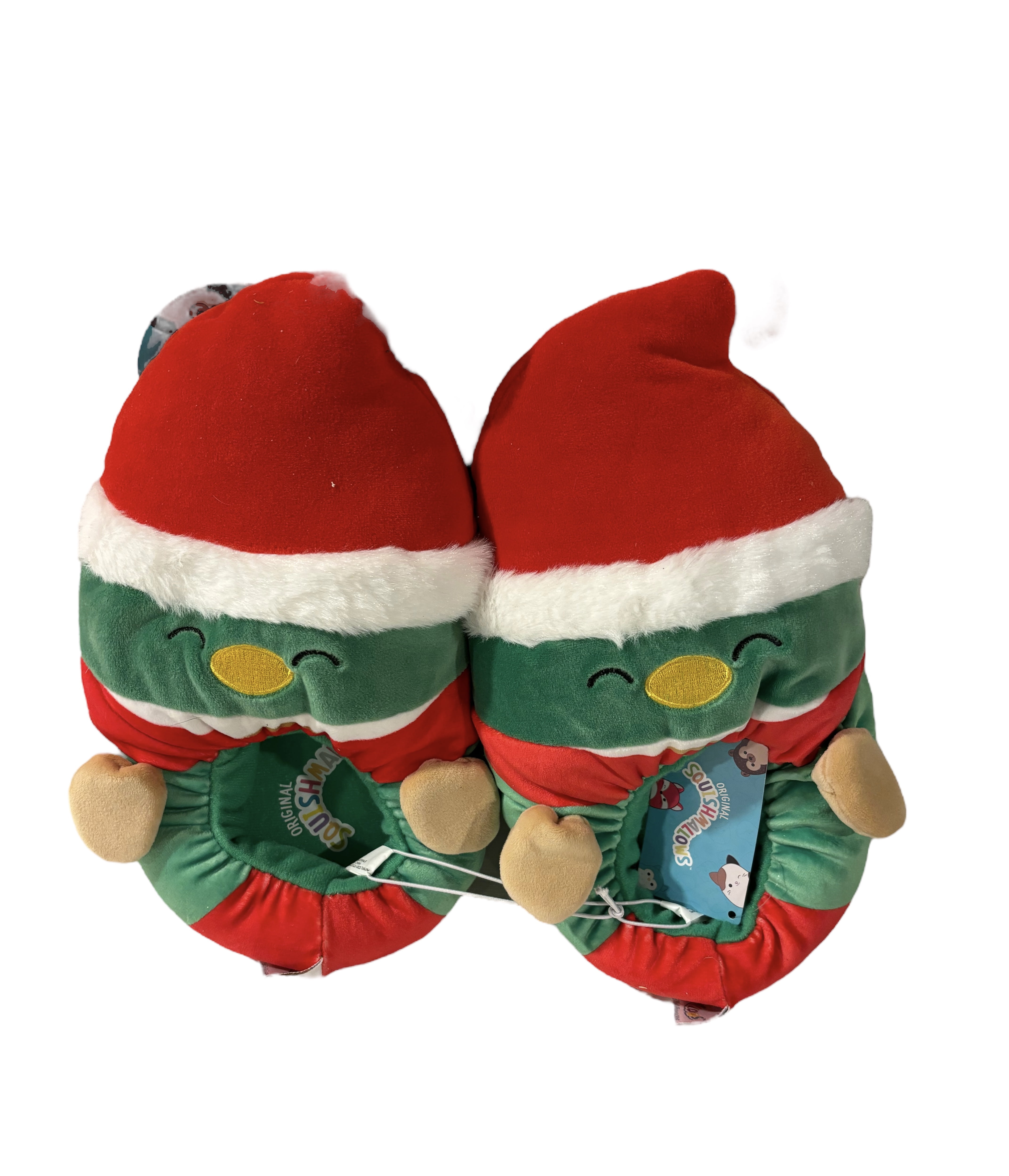 Squishmallows Kids Avery the Elf Duck Slippers Size Large 4/5