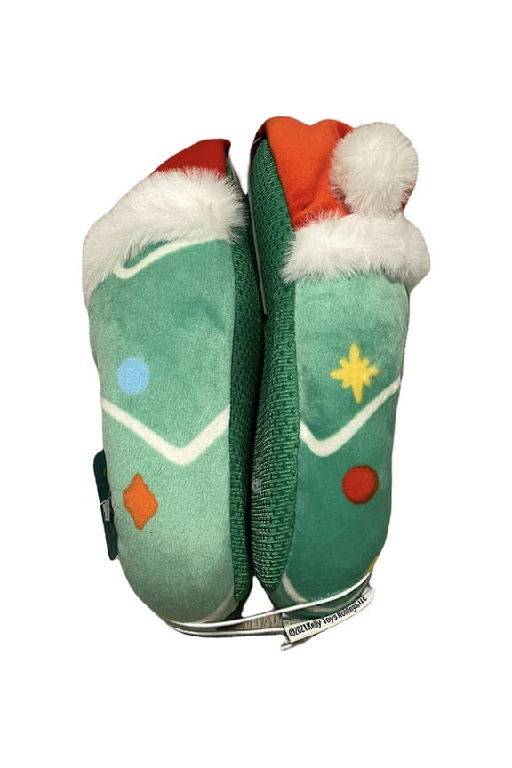 Kids Carol Tree Slippers, Green, Size 13/1
