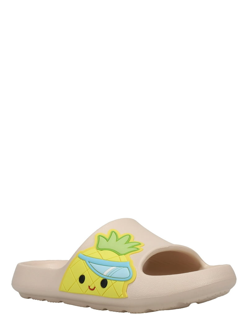 Squishmallows Kids Maui the Pineapple Slide Sandal - Walmart.com
