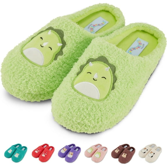 Squishmallows Kids Slippers and Ladies Slippers for Women Indoor Unisex Extra Cozy House Slippers for Kids Slip On