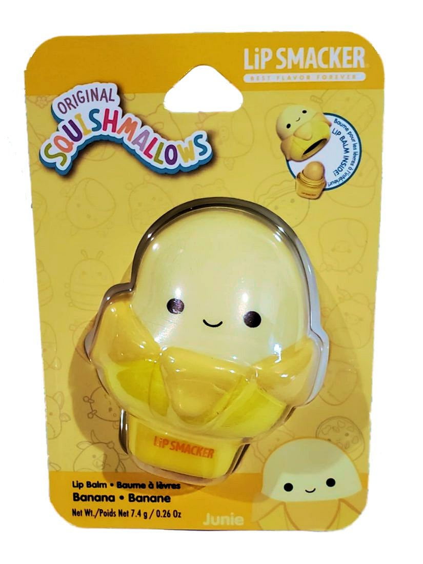 PR Squishmallows Lip Smacker Lip Balm Junie the Banana