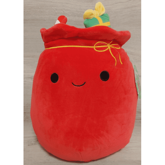 Squishmallows Lowell The Santa Toy Sac Bag - 12