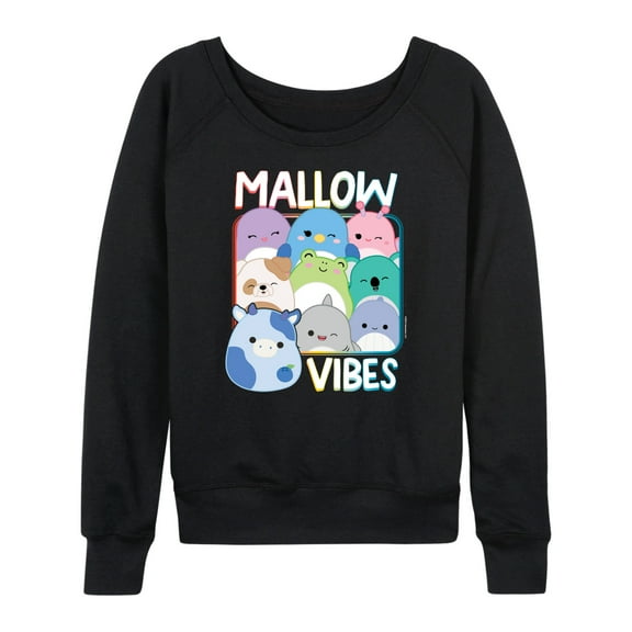 Squishmallows - Mallow Vibes - Women's French Terry Pullover Sweatshirt