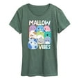 thumbnail image 1 of Squishmallows - Mallow Vibes  - Women's Short Sleeve Graphic T-Shirt, 1 of 4