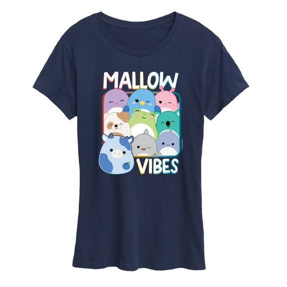 Squishmallows - Mallow Vibes  - Women's Short Sleeve Graphic T-Shirt