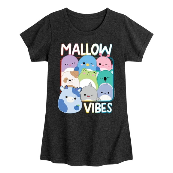 Squishmallows - Mallow Vibes - Youth Girls Short Sleeve T-Shirt